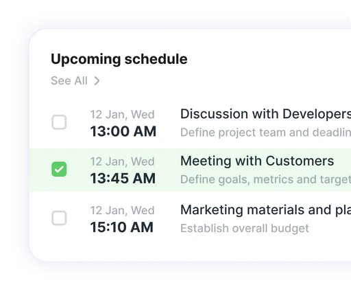 scheduling
